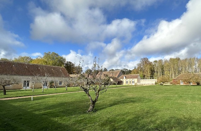the Grand Potager, a very beautiful calm and preserved environment