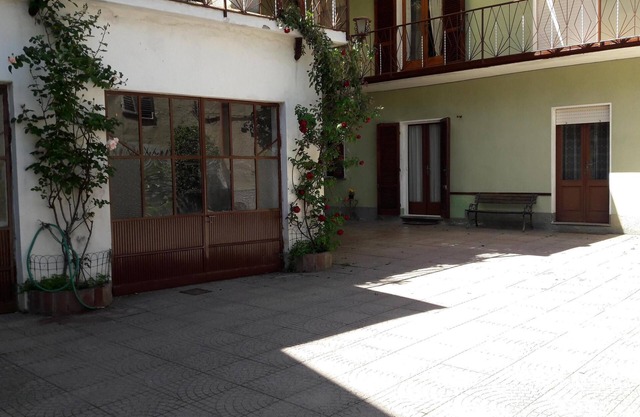 The grandparents' house in Moncrivello (renovated)