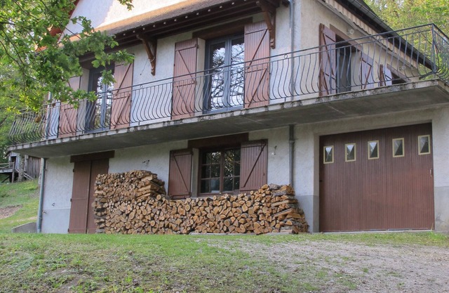 The house in the country castle, near Blois.