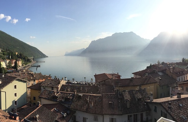 The house of the Winds in the center of Torbole