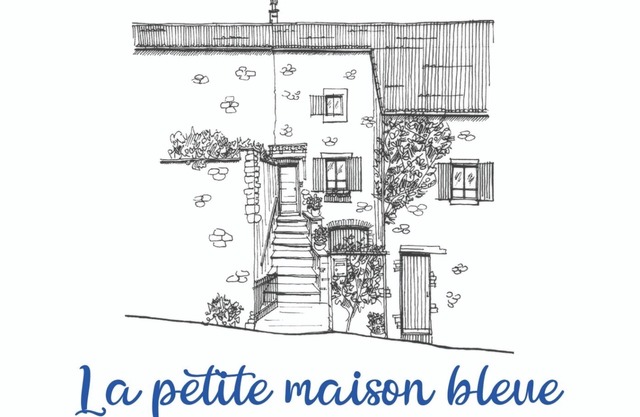 The little blue house