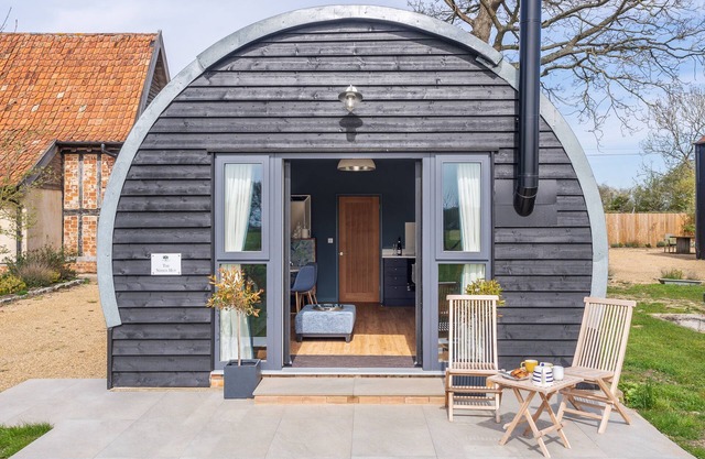 The Nissen Hut at Green Valley Farm, Ubbeston
