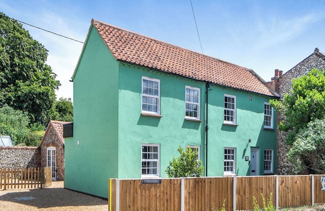 The property is modern but has wonderful character touches throughout.