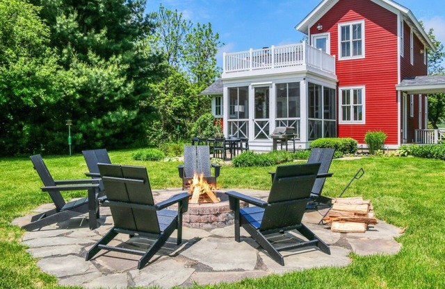 The Red Fennville Farmhouse