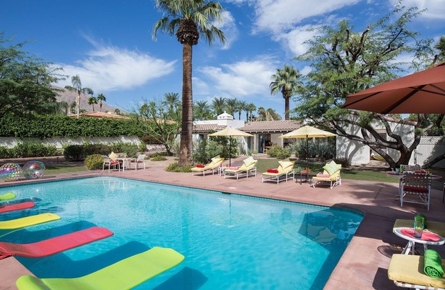 The Spanish Estate In Old Las Palmas Neighborhood! Private! Spectacular Mountain Views!