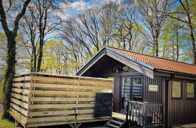 The Squirrel Lodge Hot Tub-Tenby-Carmarthen