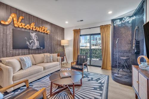 The Stage in Downtown Nashville by Nautical Properties