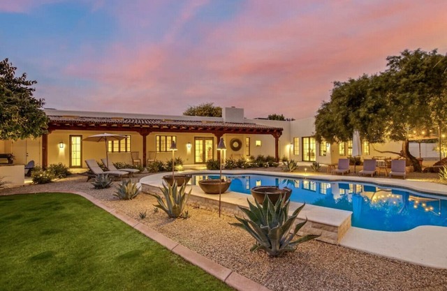 The Sunnyside in Scottsdale · Luxury Scottsdale/Resort Style Backyard/Super Bowl