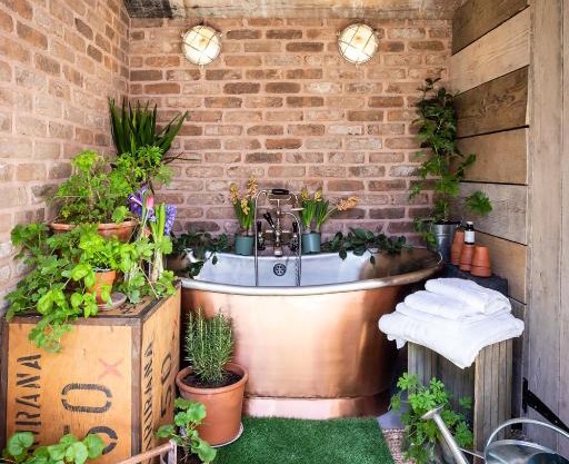 The Walled Garden at Cheshire Boutique Bathhouse