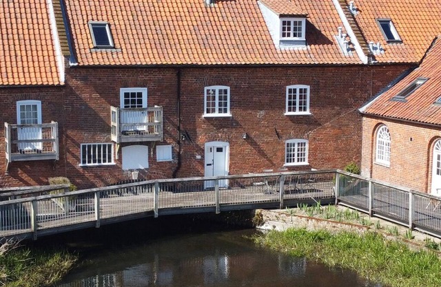 The Water Mill Race in Burnham Overy Staithe