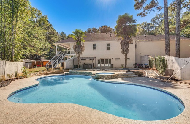 Theater Room + Gazebo: Luxury Retreat in Ellenwood
