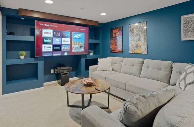 Theater Room | Hot Tub | 2 Living Rooms| Fire Pit