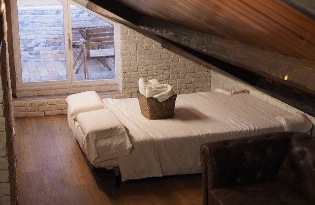 Tiny Apartment Touching the Border :)