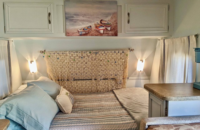 Tiny Cozy Coastal Camper