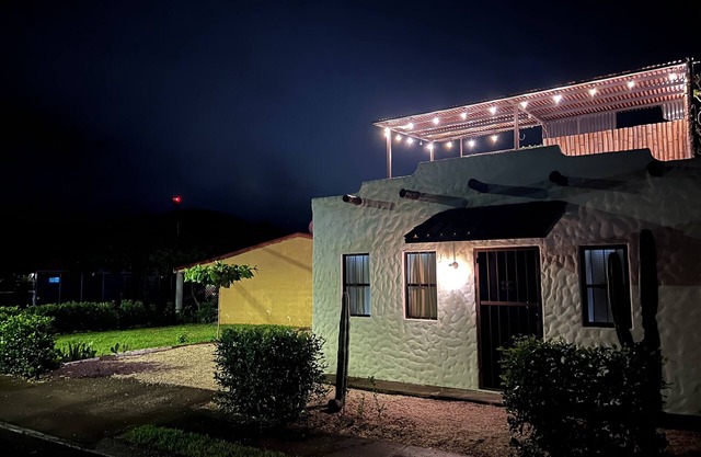 Tiny house in quiet town, in the middle of many beaches, volcanos, water falls.