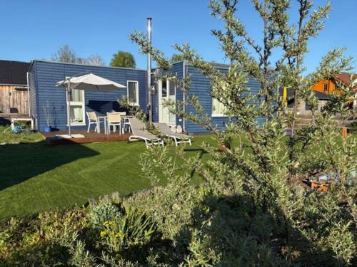 Tiny House mit Sauna am See