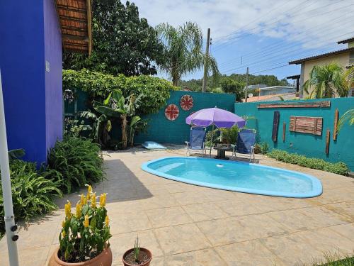 Toca da Suzara Suíte 1 até 4 pessoas Piscina Rio e Mar num só lugar