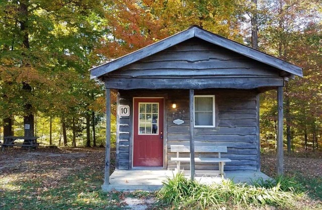 "Tom T" Camping Cabin #10 | Pet Friendly