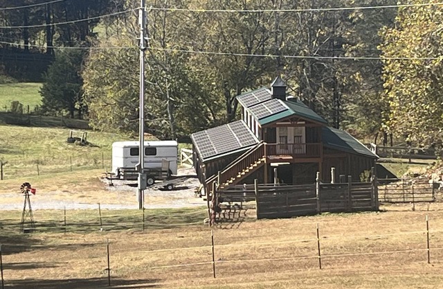 Top of the barn!