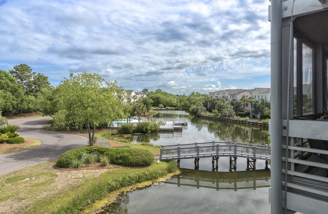 Totally Renovated and Professionally Decorated 3 BR/3.5 BA Villa! Lagoon and Pool View!