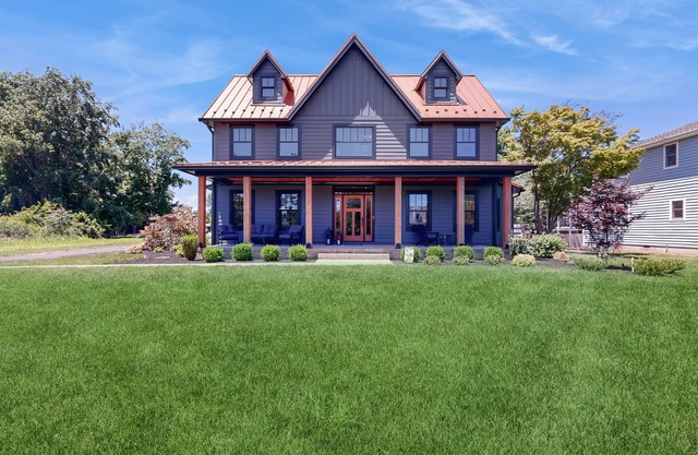 Town of Lewes home with private pool, patio and balcony