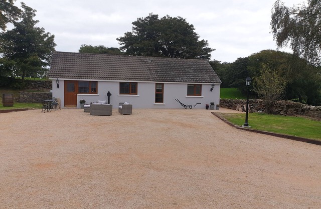 Traditional Irish cottage with views of Slieve Patrick