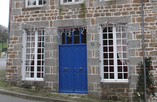 Traditional large 3 storey French village house