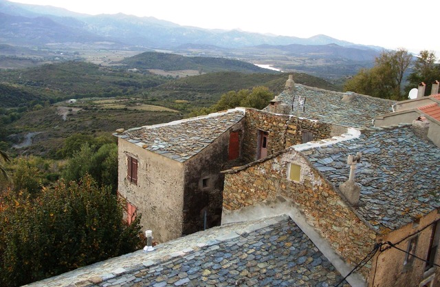 traditional stone village house