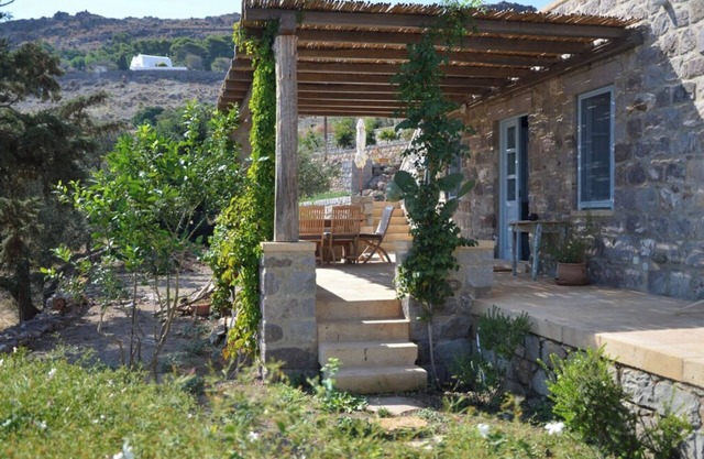 Traditional Stone House with the best location in Patmos – The Farm House