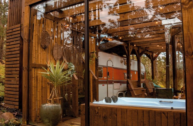 Trailer com jacuzzi em Urubici NQ6524