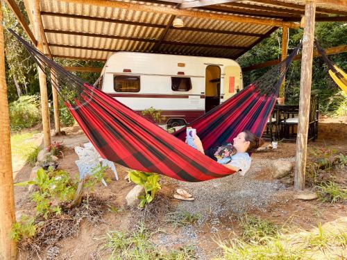 Trailer ecológico com vista panorâmica