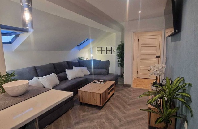 Train Station Apartment in the Heart of the city with great views and 2 Patios.