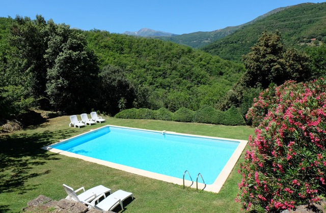 Tranquil Farm Cottage with private pool (10 x 5) Prunet et Belpuig.Sleeps 7. Ceret 40 mins.