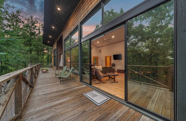Tranquil Luxury | Firepit, Hot Tub & Forest Views