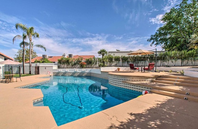 Trendy Phoenix Home with Pool - Walk to Lookout Mtn!