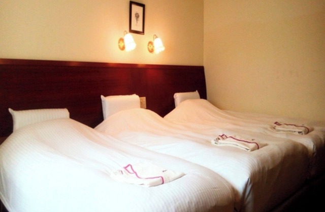 Triple Room Smoking 2 beds 110cm wide 1 extra /Naha Okinawa