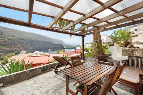 Tropical piso Ana con palmera