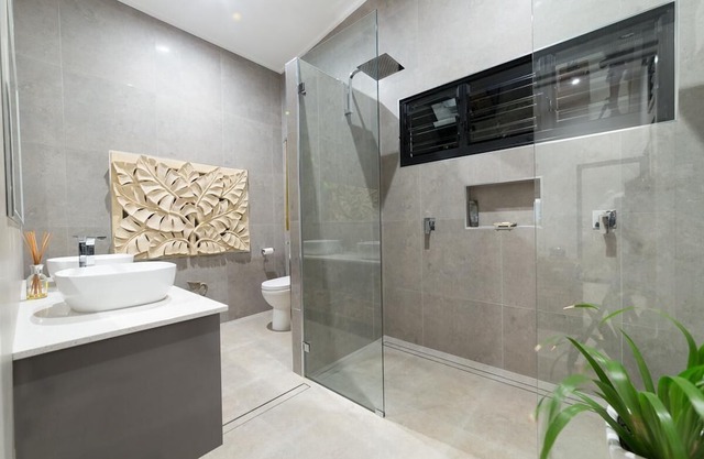 Tropical sanctuary surrounded by Balinese inspired gardens