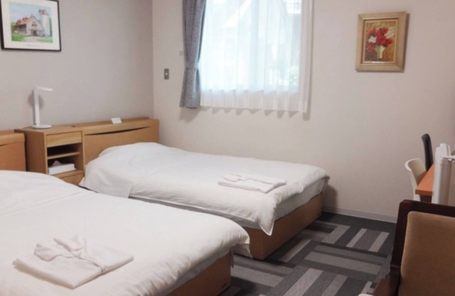Twin room with unit bath Room only Approx 1 m/Kunohegun Iwate