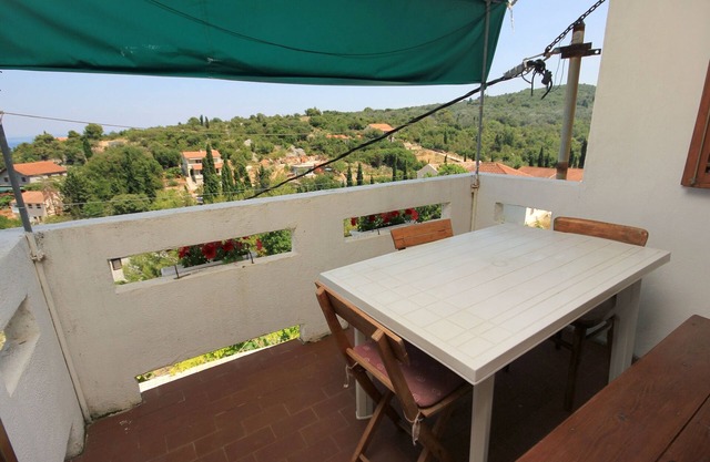 Two bedroom apartment with terrace and sea view Žman, Dugi otok (A-887-a)