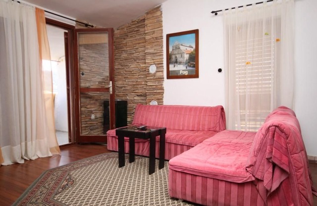 Two bedroom apartment with terrace and sea view Pag (A-6273-b)