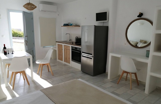 Two floor cycladic house