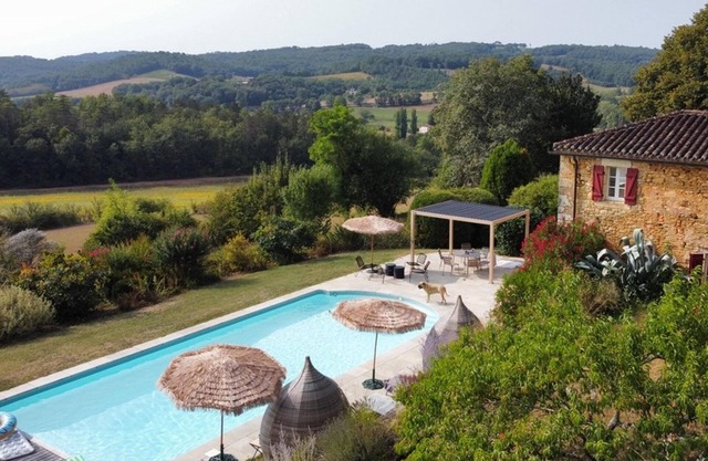 Two gites on exceptional estate with two pools