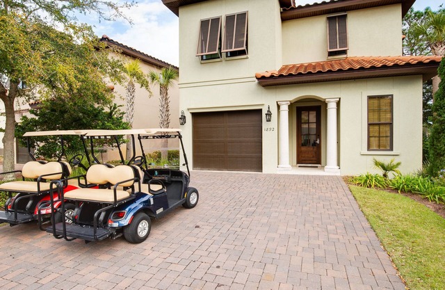 Two Golf Carts ~ Golf Course View ~ Community Pool