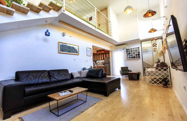 Two-level Penthouse apartment with indoor pool and panoramic terrace