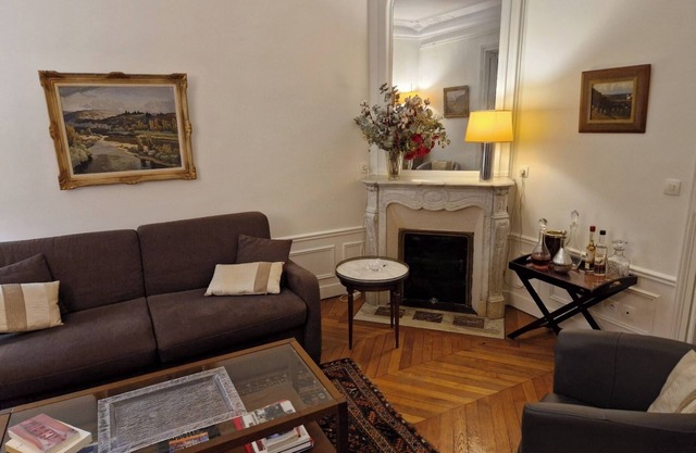 Typical Parisian apartment in Haussmannian building