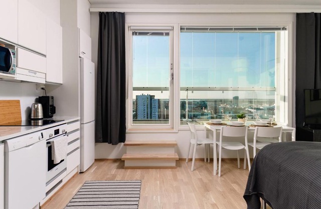 ULEABO Penthouse Studio with a Stunning View in Oulu!
