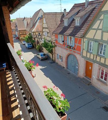 Un balcon sur les toits