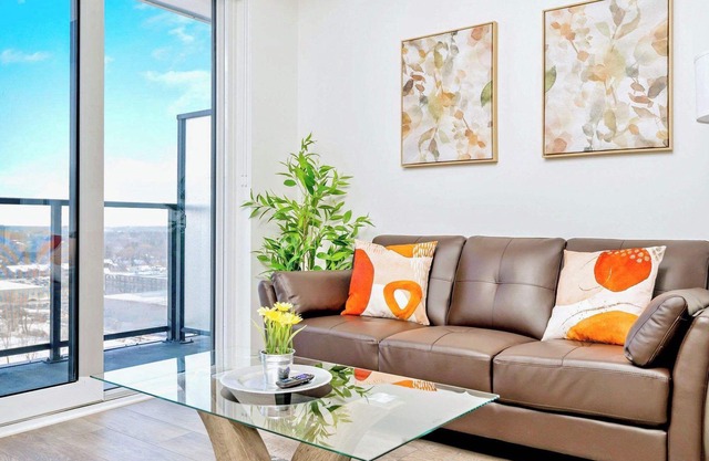 Union Towers Condo with City Views and Patio