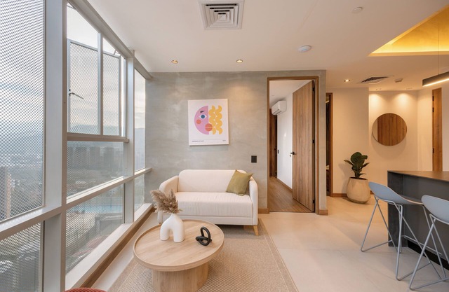 Unique 1BR Apt with Jacuzzi & A/C in El Poblado